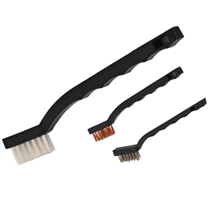 7 colių pistoletų valymo rankinio šepečio nailoniniai laidai