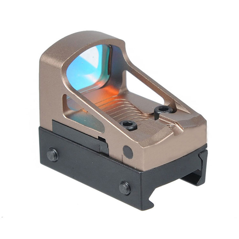 Rankinio pistoleto pistoletas Glock 1911 RMS Red Dot Sight aliuminio šautuvas raudonas taškas su 20 mm bėgio laikikliu