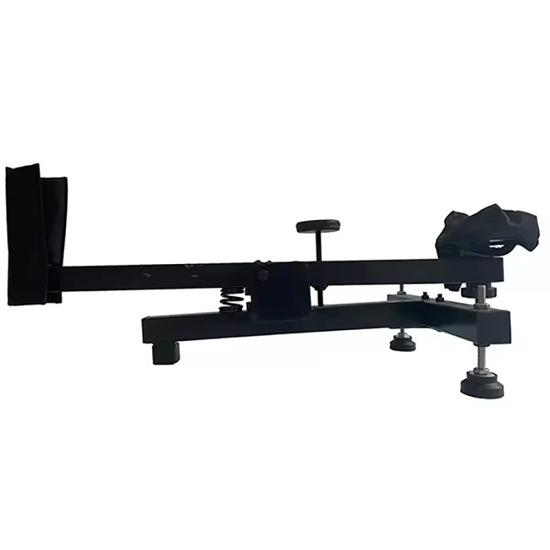 Metalinis kvadratinis vamzdžio paviršiaus purškiamas plastikinis medžioklės reguliuojamas atraminis ekrano stovas Metalinis kvadratinis vamzdžio paviršiaus purškiamas plastikinis medžioklės reguliuojamas atraminis ekrano stovas