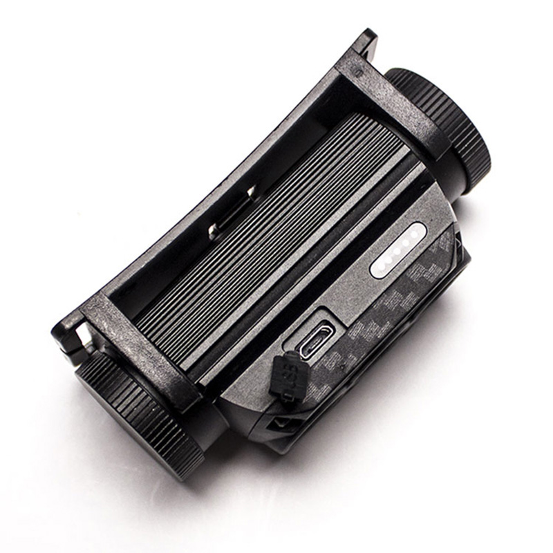 Išmanusis jutiklis, atsparus vandeniui, 10 režimų USB įkrovimo LED priekinis žibintas