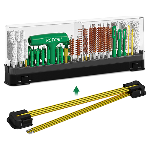 Universalus ginklų valymo rinkinio priedai Profesionalūs universalūs reikmenys visiems ginklų valymo rinkiniams